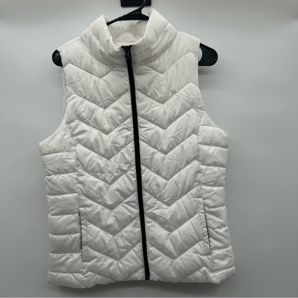 SO Jackets & Blazers - SO white puffer vest ladies L.